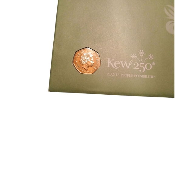 ROYAL MINT 2009 KEW GARDENS 50p In BRILLIANT UNCIRCULATED FDC, FIRST DAY COVER - Picture 4 of 7